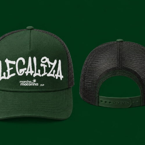 Boné Trucker LEGALIZA