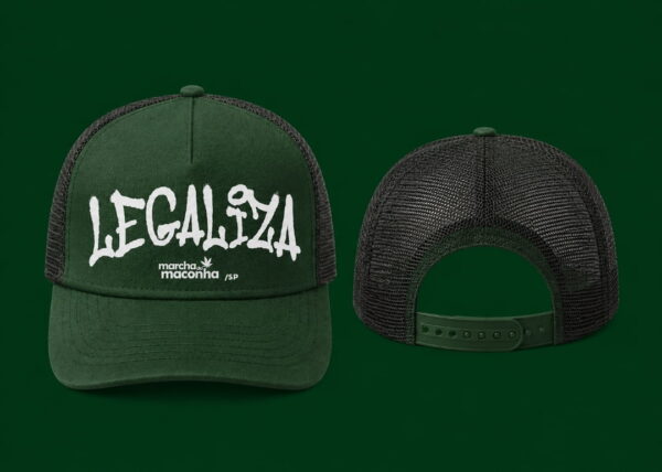 Boné Trucker LEGALIZA