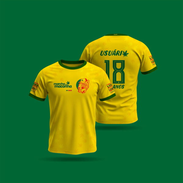 Camiseta Esportiva Marcha da Maconha SP 2026